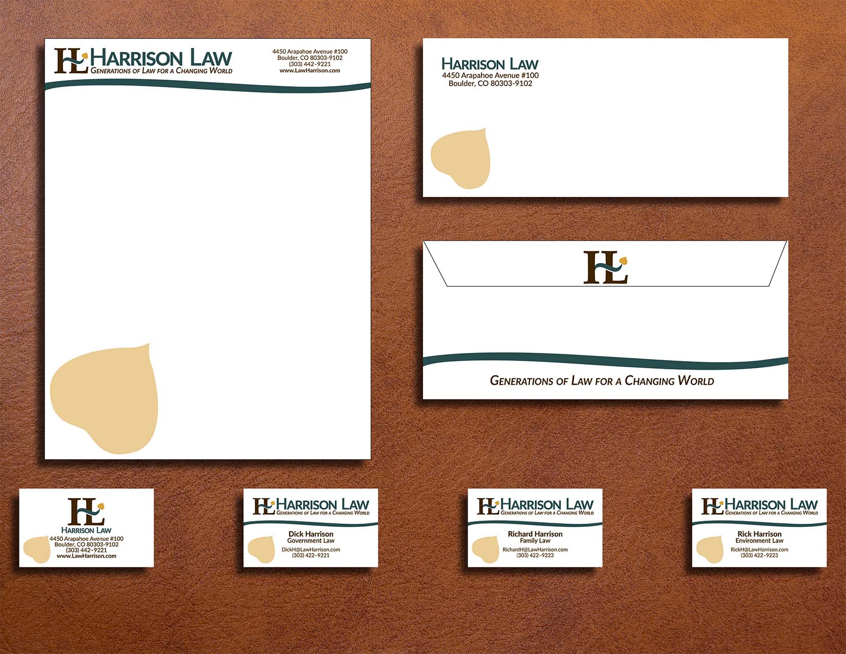 Thumbnail for Harrison Law Brand System PDF